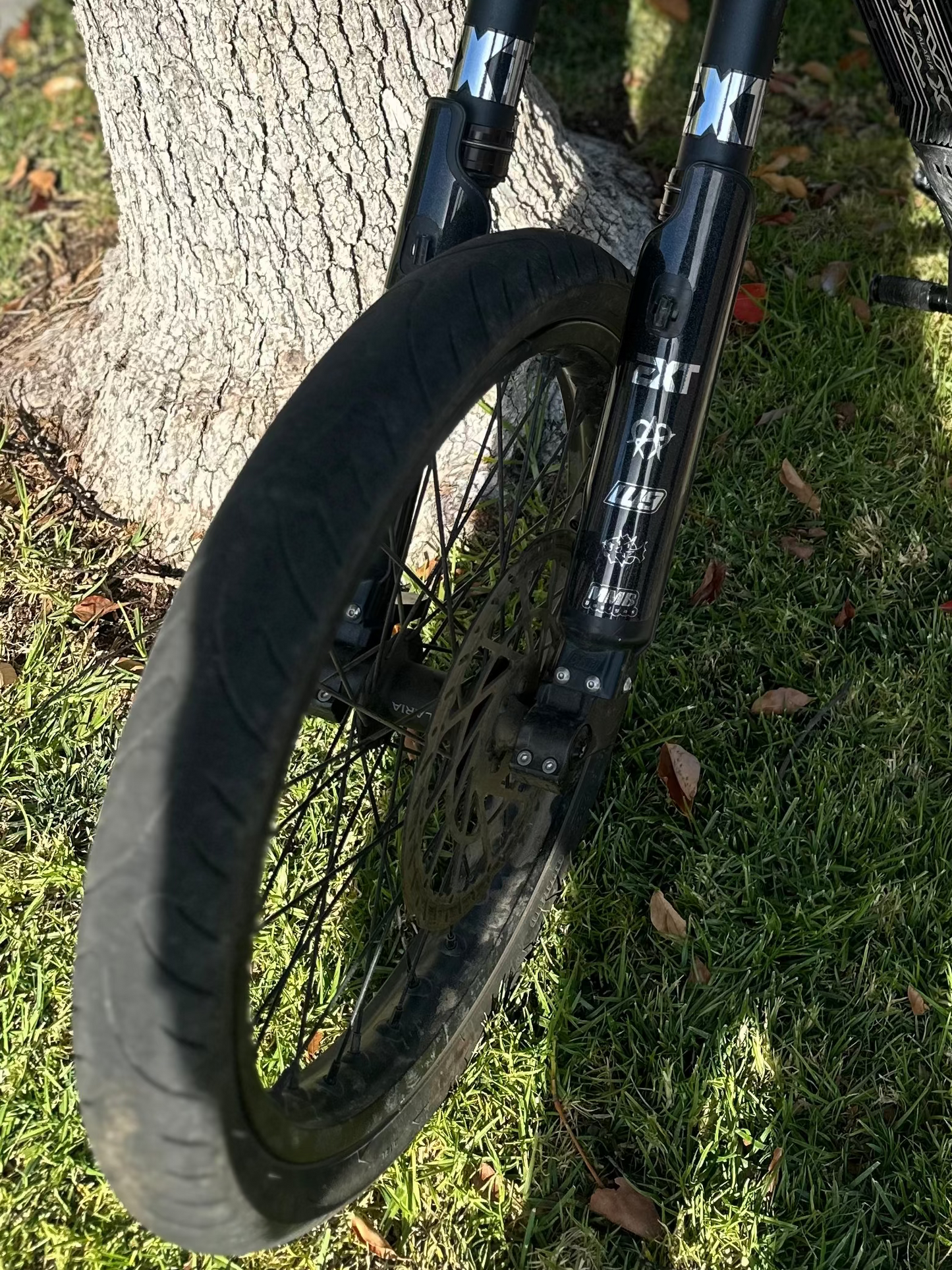E-Bike Fork Guard Decals