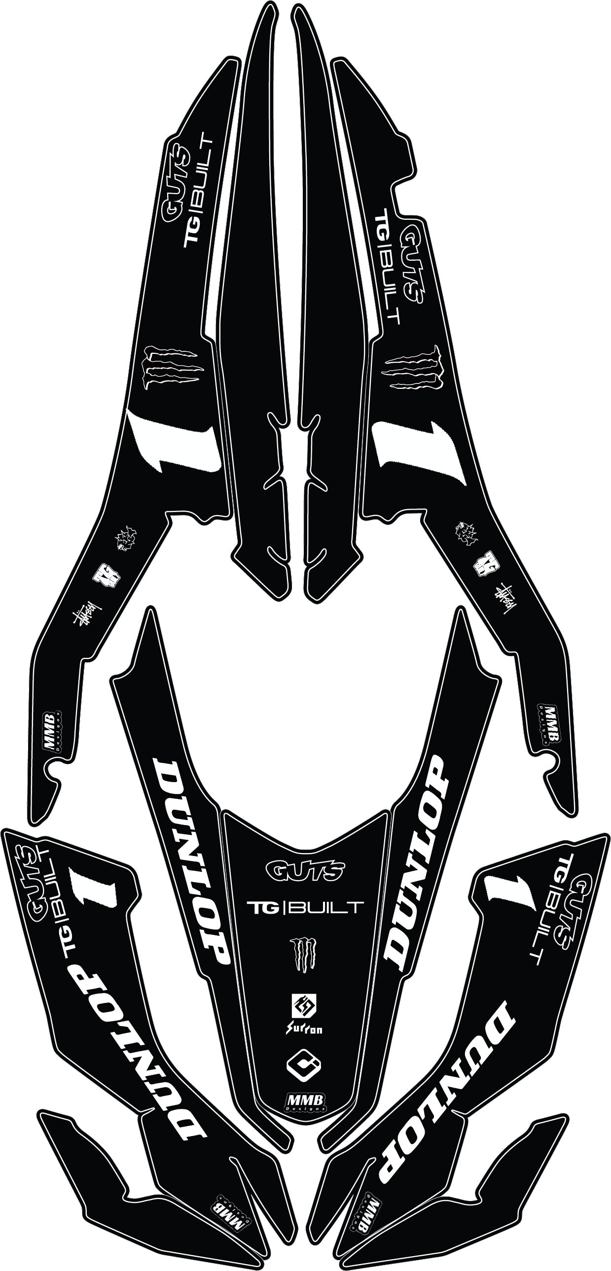 Surron Ultra Bee Full Graphics Kit