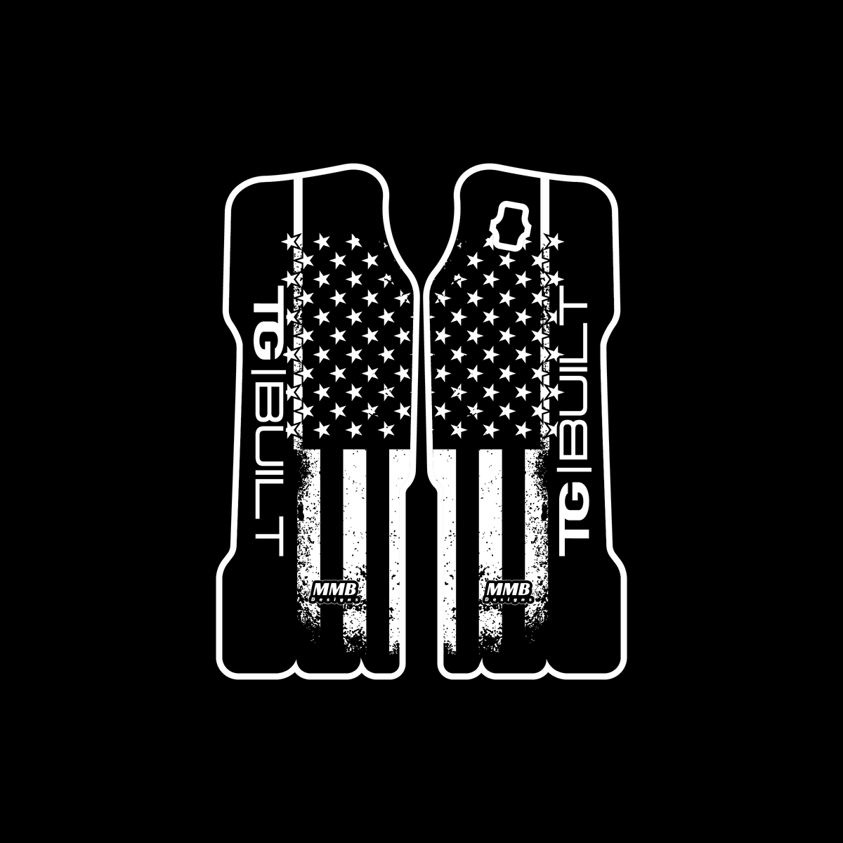 American Fork guard decals