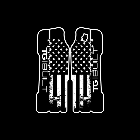 American Fork guard decals