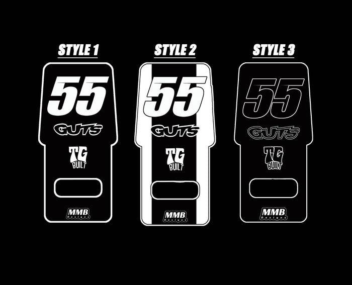 E-Bike Battery Lid Decal